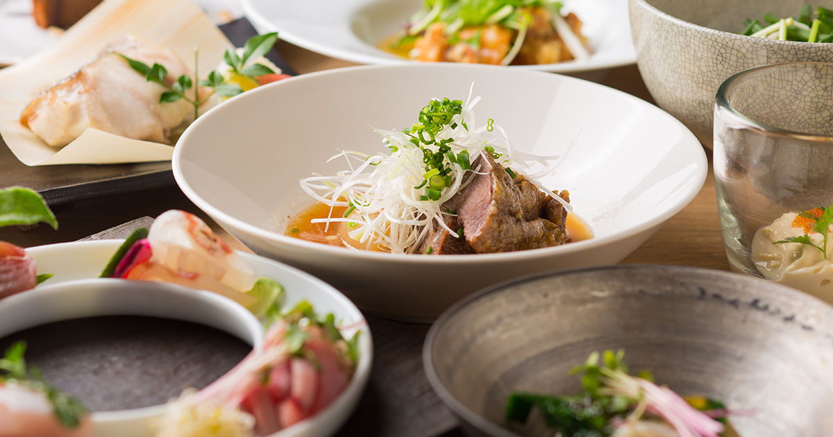 広島の和食居酒屋「鮮魚と産地直送野菜 とく山」接待、記念日に【公式】
